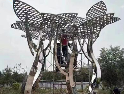 蘭州不銹鋼造型雕塑